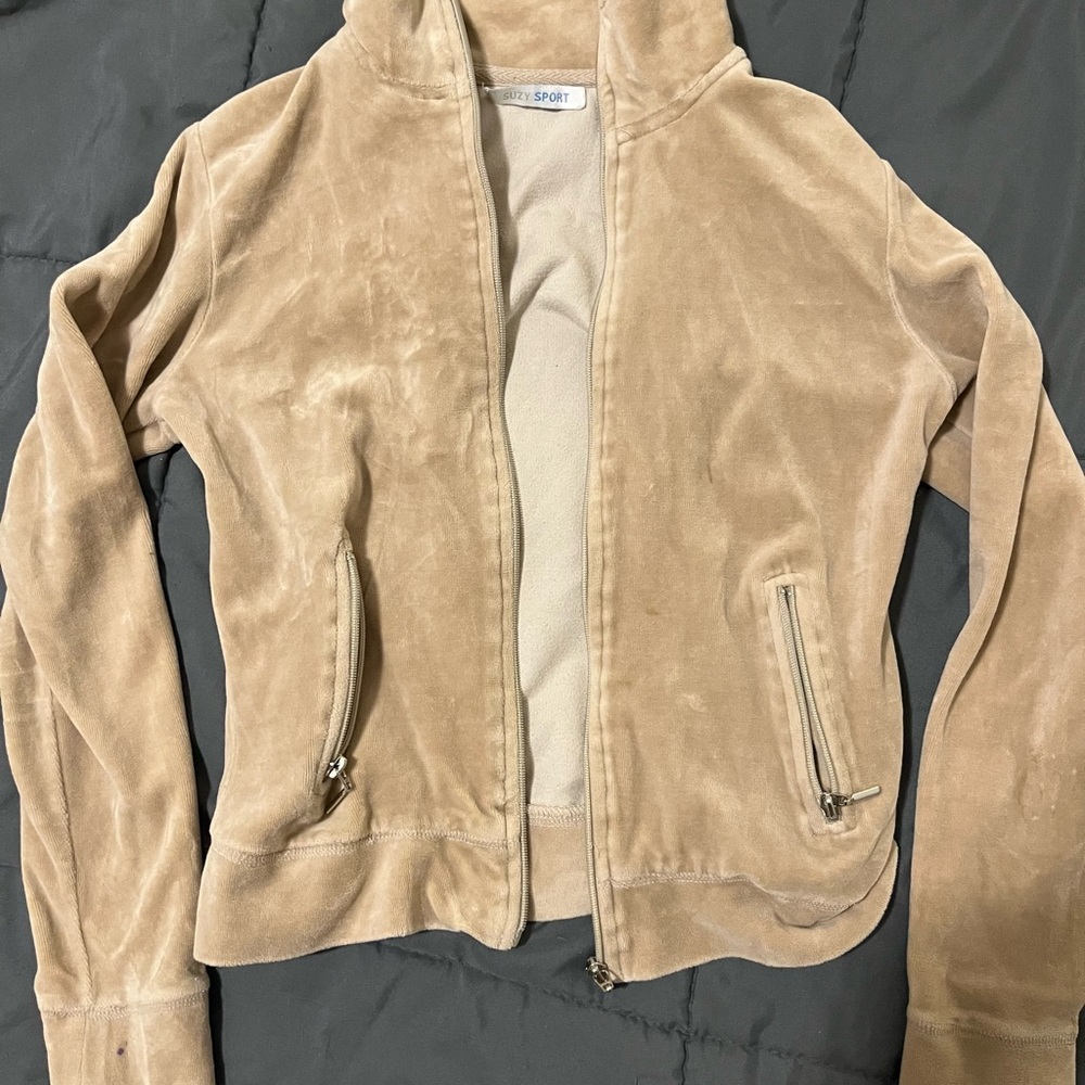 Vintage Suzy Sport Tan Jacket